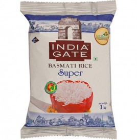 India Gate Basmati Rice Super   Pack  1 kilogram